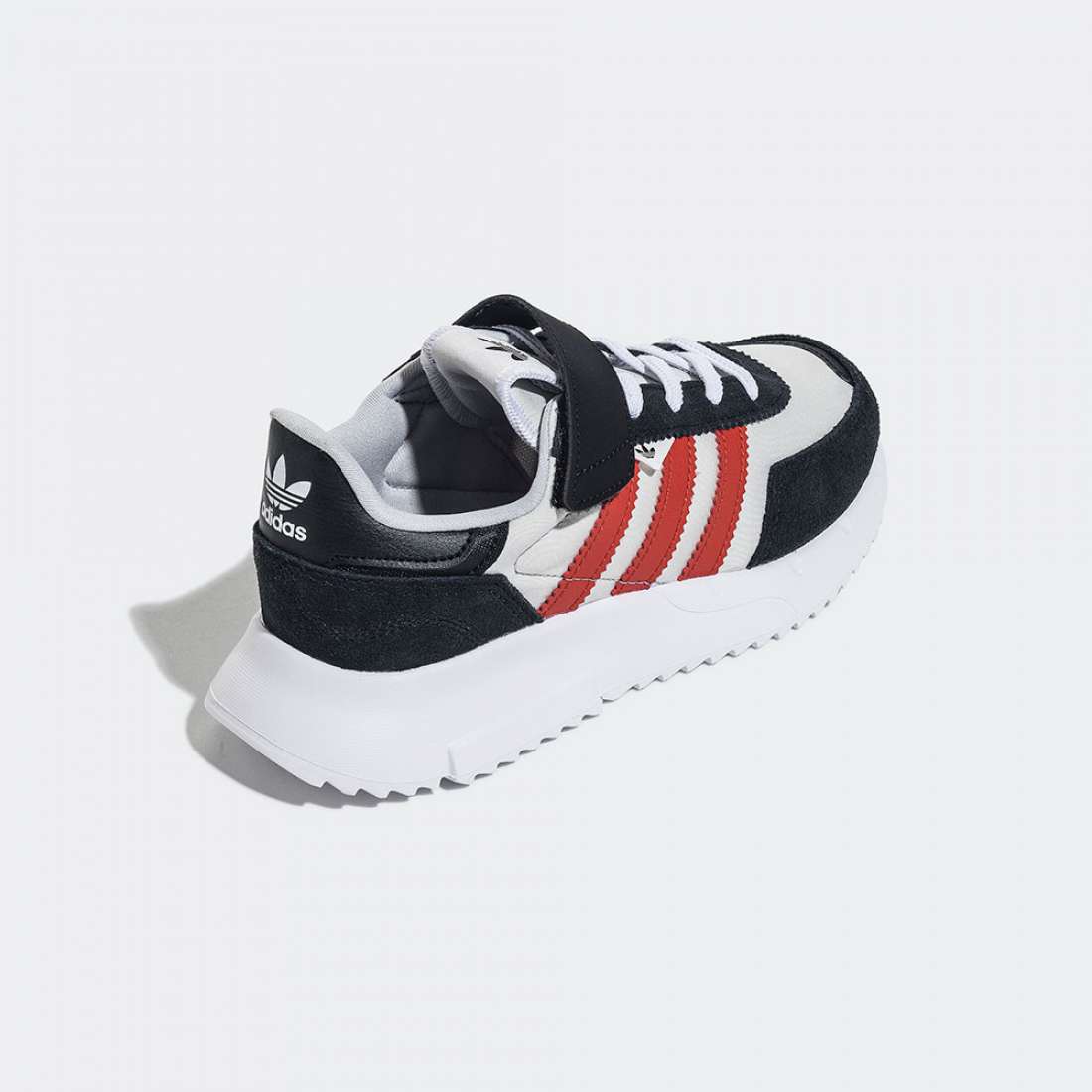 ADIDAS RETROFY F2 I BLACK/VIVRED/FTWWHT