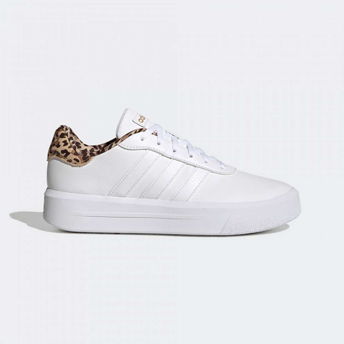 ADIDAS COURT PLATFORM W FTWWHT/FTWWHT/GOLDMT