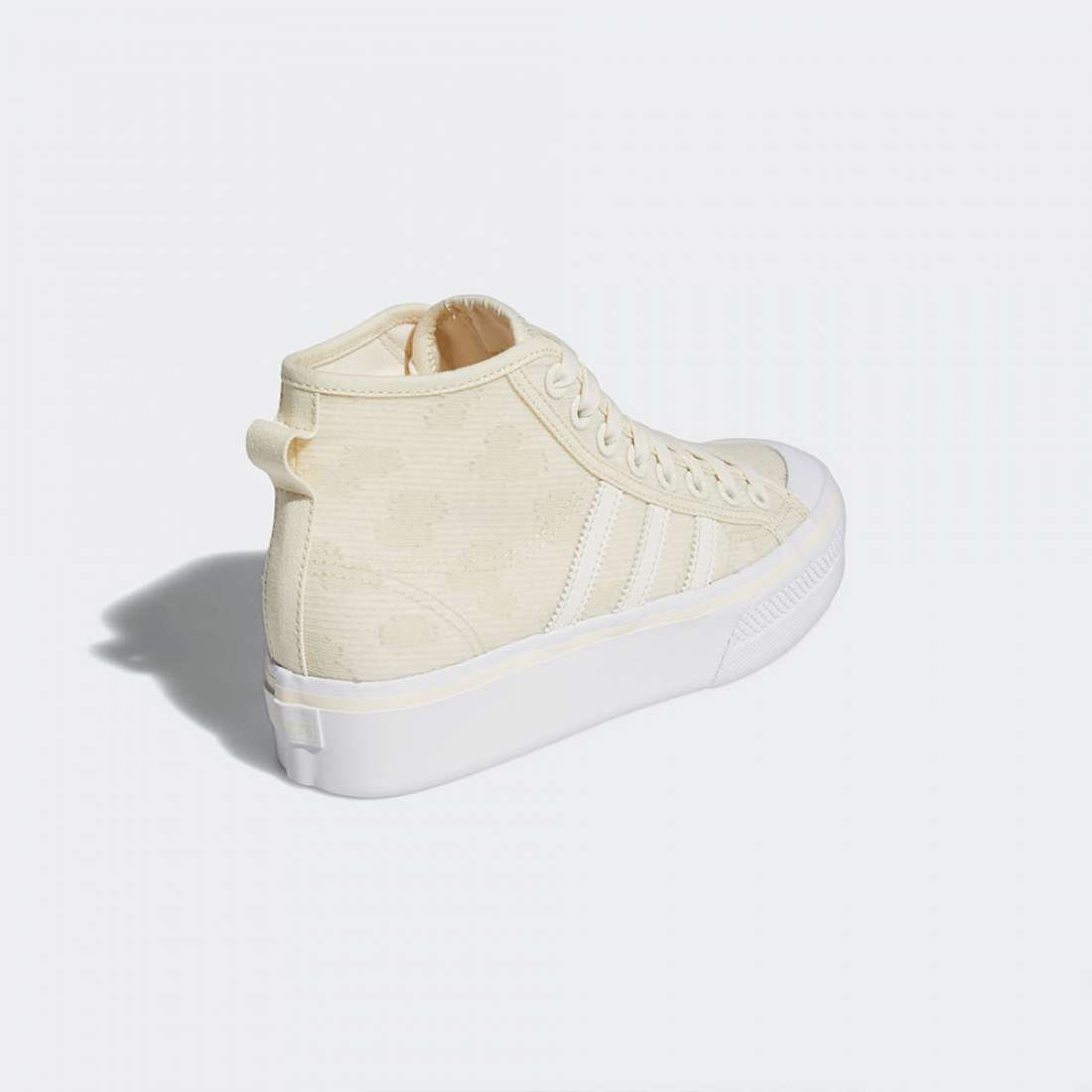 ADIDAS NIZZA PLATFORM MID CWIHTE/CWHITE/FTWWHT