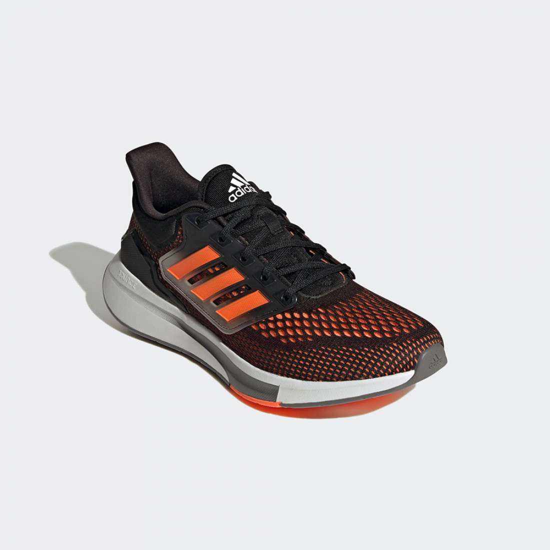 ADIDAS EQ21 RUN BLACK/SORANG/IRONMT