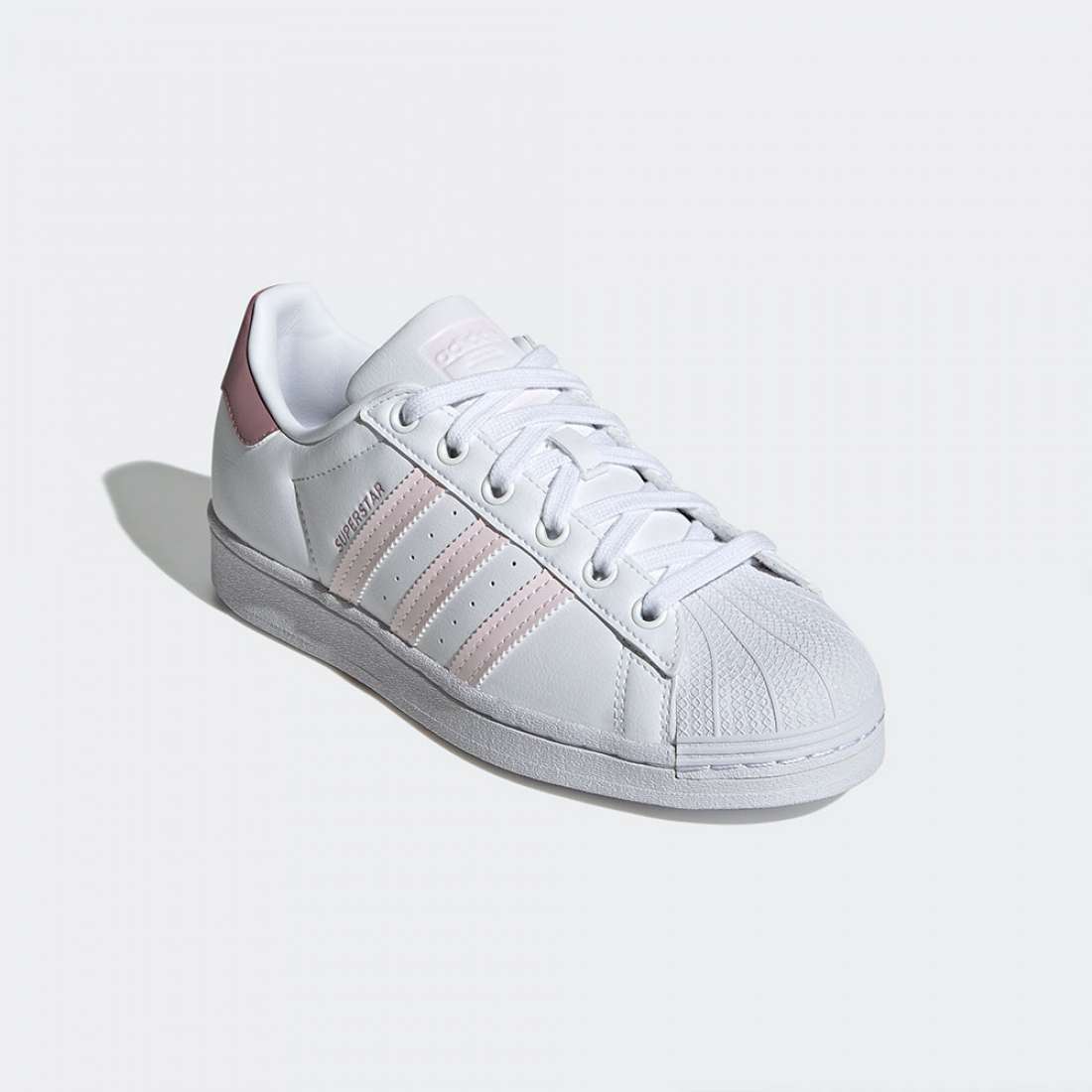 ADIDAS SUPERSTAR J FTWWHT/ALMPNK/MAGMAU