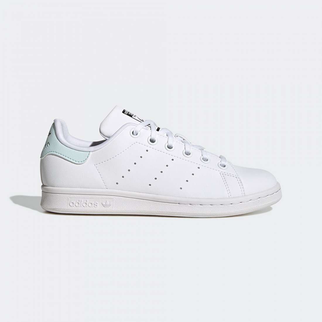 ADIDAS STAN SMITH J FTWWHT/ALMBLU/BLACK