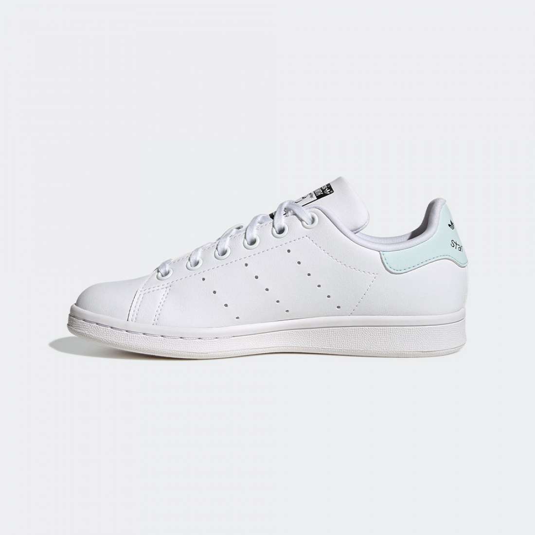 ADIDAS STAN SMITH J FTWWHT/ALMBLU/BLACK