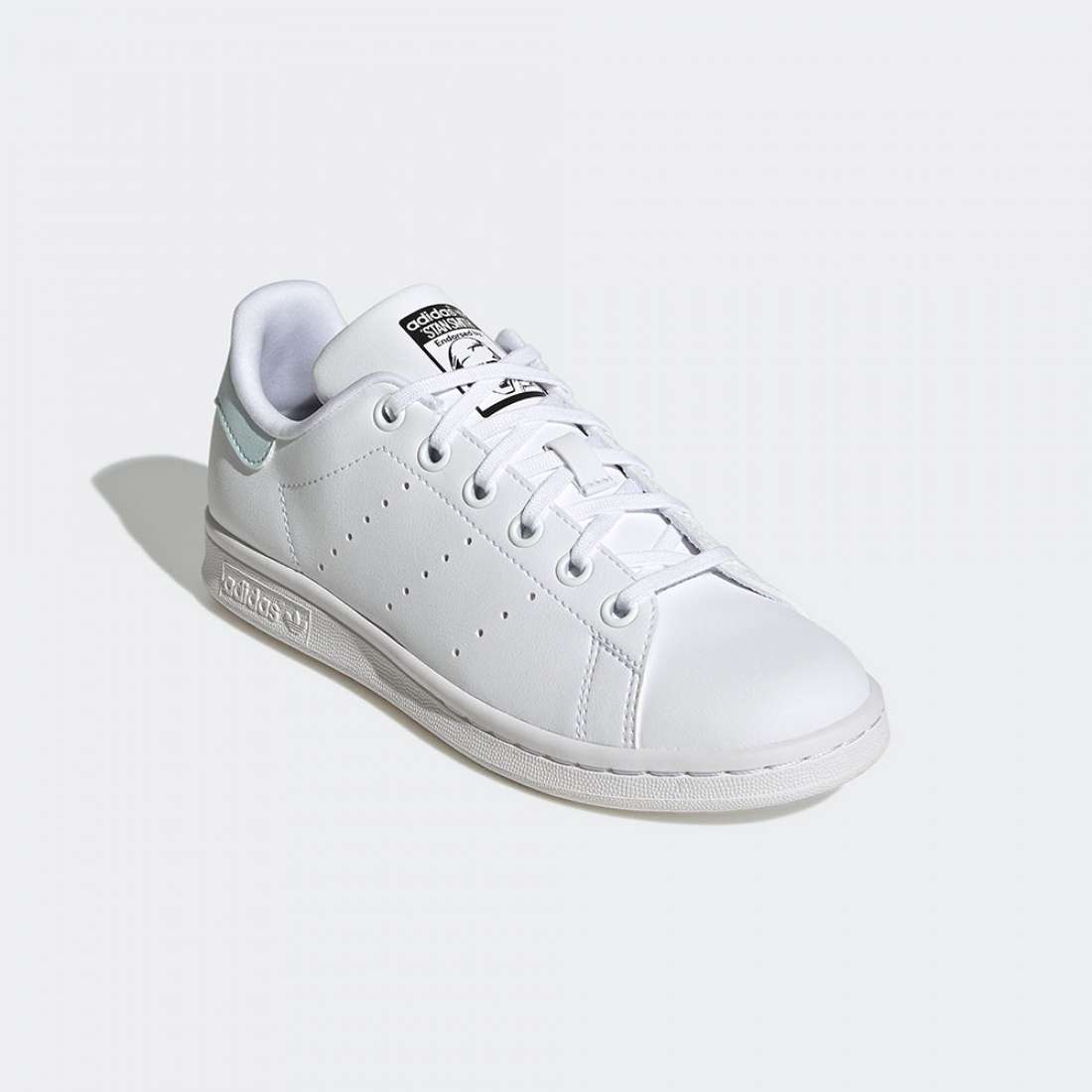 ADIDAS STAN SMITH J FTWWHT/ALMBLU/BLACK