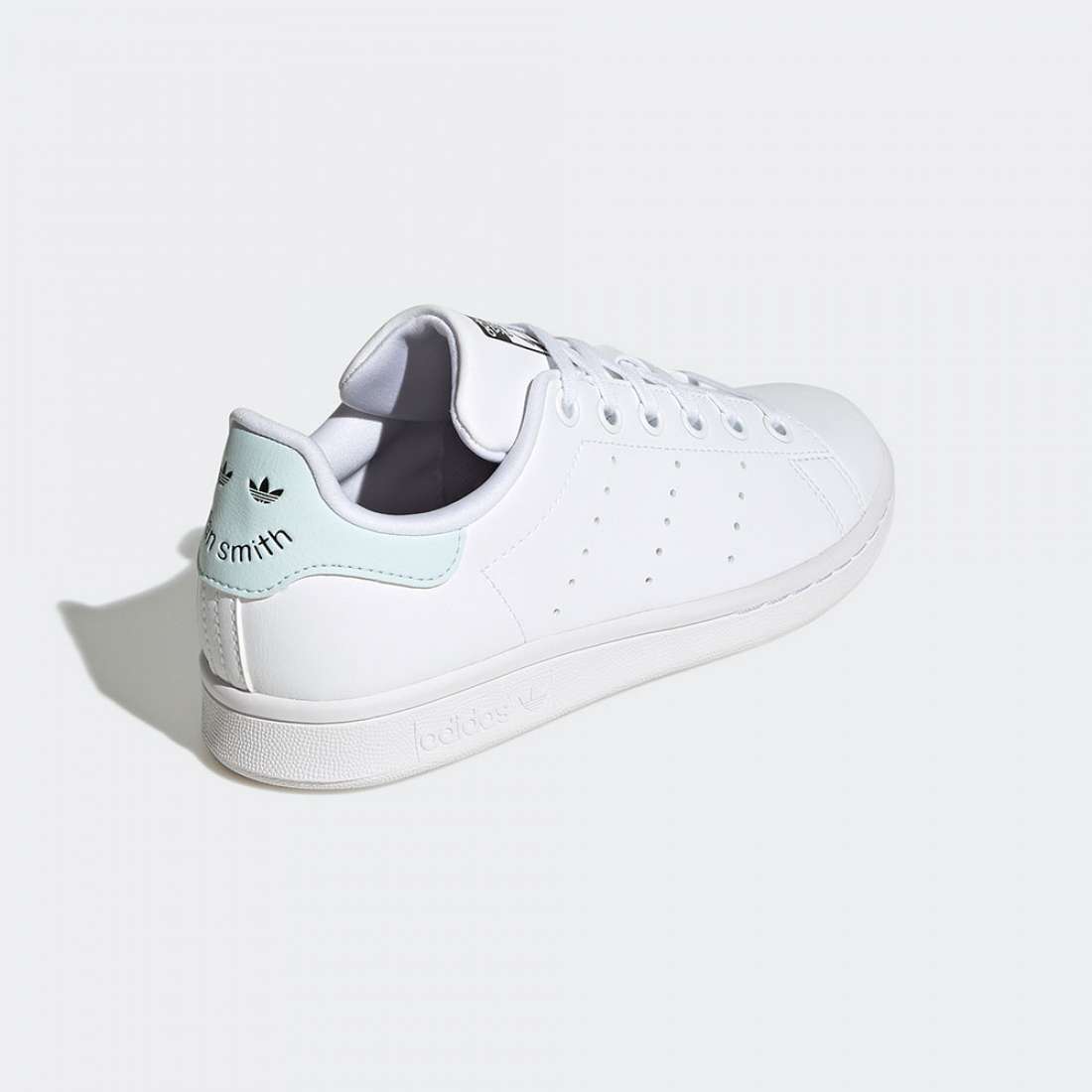 ADIDAS STAN SMITH J FTWWHT/ALMBLU/BLACK