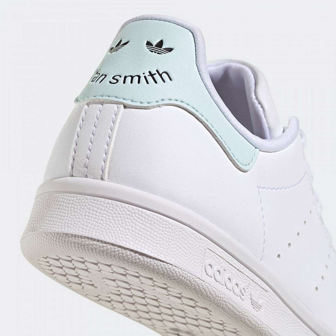 ADIDAS STAN SMITH J FTWWHT/ALMBLU/BLACK