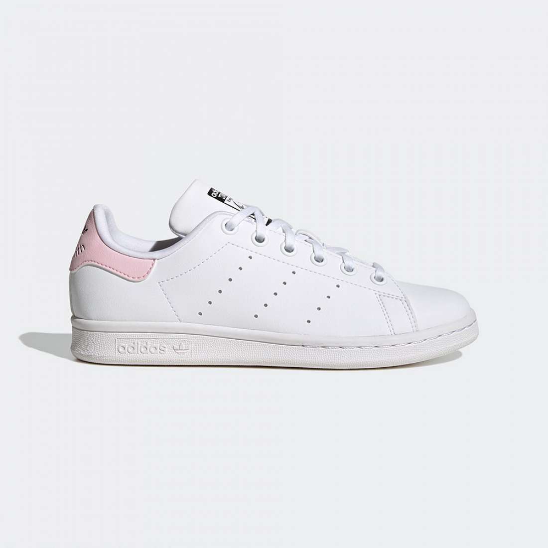 ADIDAS STAN SMITH J FTWWHT/PINK/BLACK