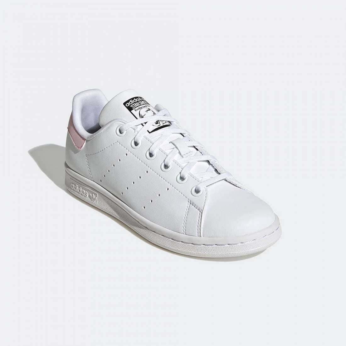 ADIDAS STAN SMITH J FTWWHT/PINK/BLACK