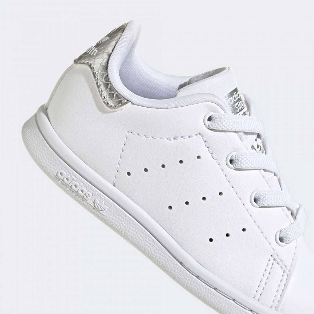 ADIDAS STAN SMITH I FTWWHT/GRETWO//SILVMT