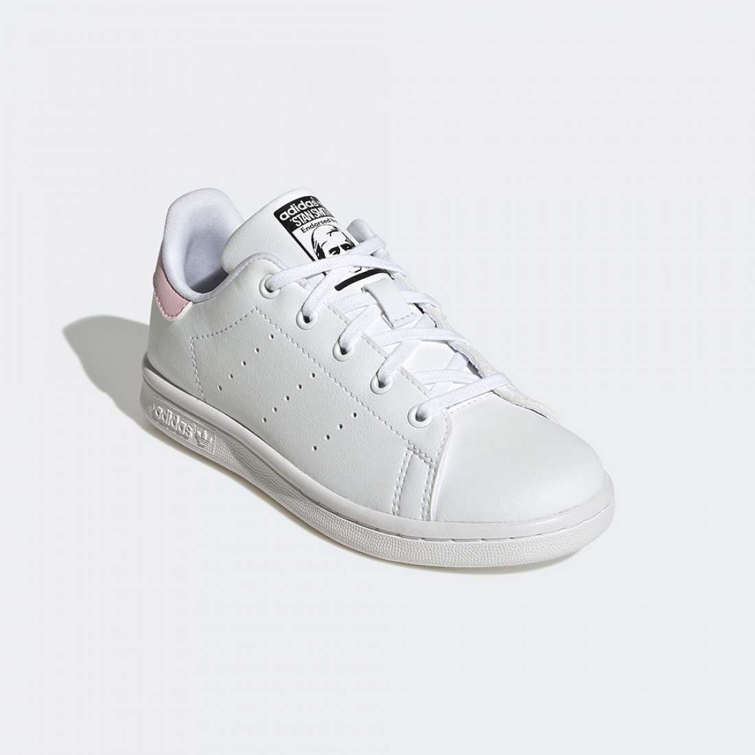 ADIDAS STAN SMITH C FTWWHT/PINK/BLACK