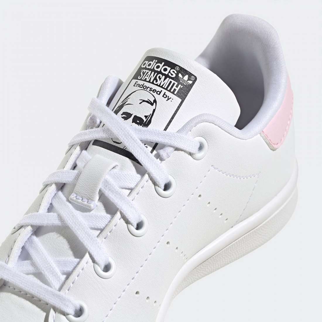 ADIDAS STAN SMITH C FTWWHT/PINK/BLACK