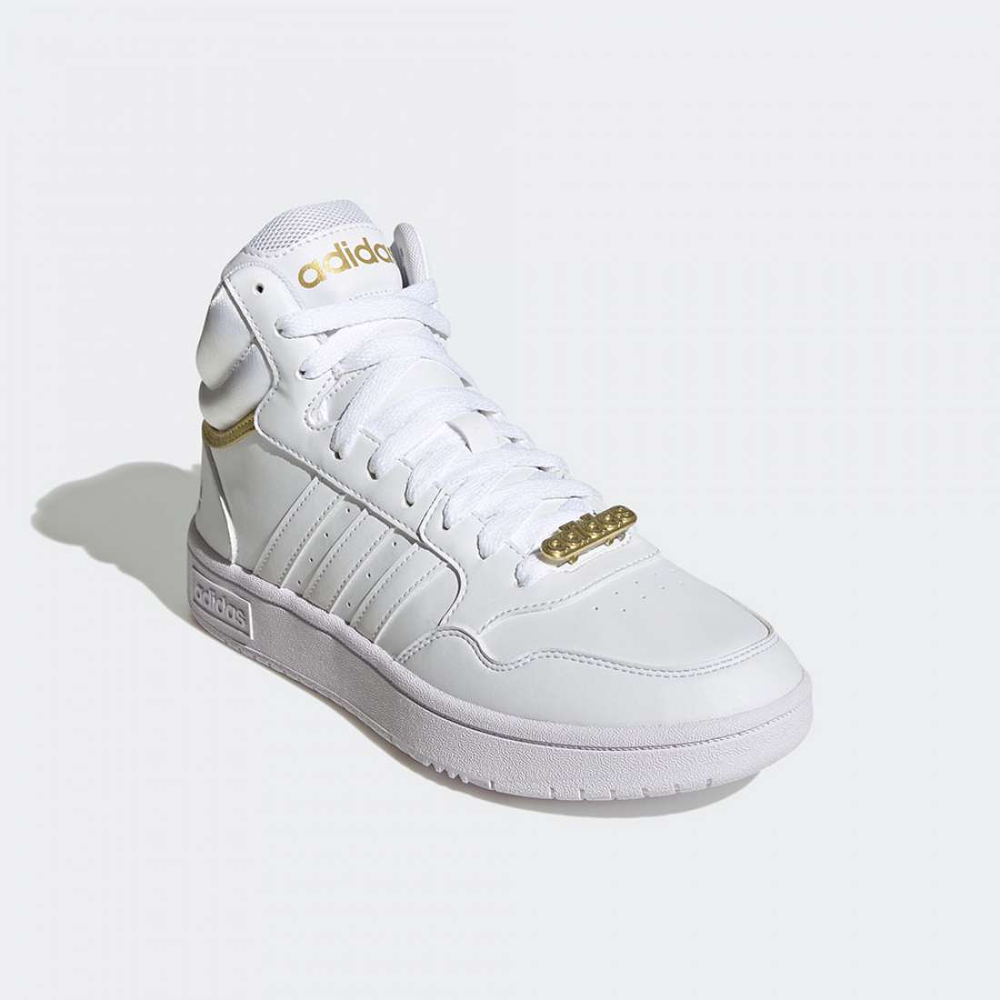 ADIDAS HOOPS 3.0 MID W FTWWHT/FTWWHT/GOLDMT