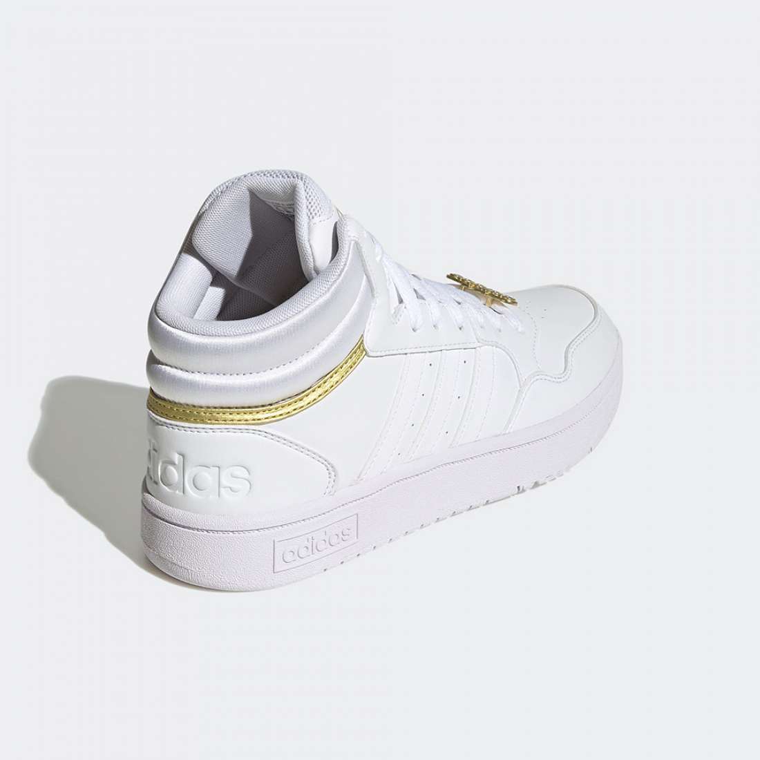 ADIDAS HOOPS 3.0 MID W FTWWHT/FTWWHT/GOLDMT