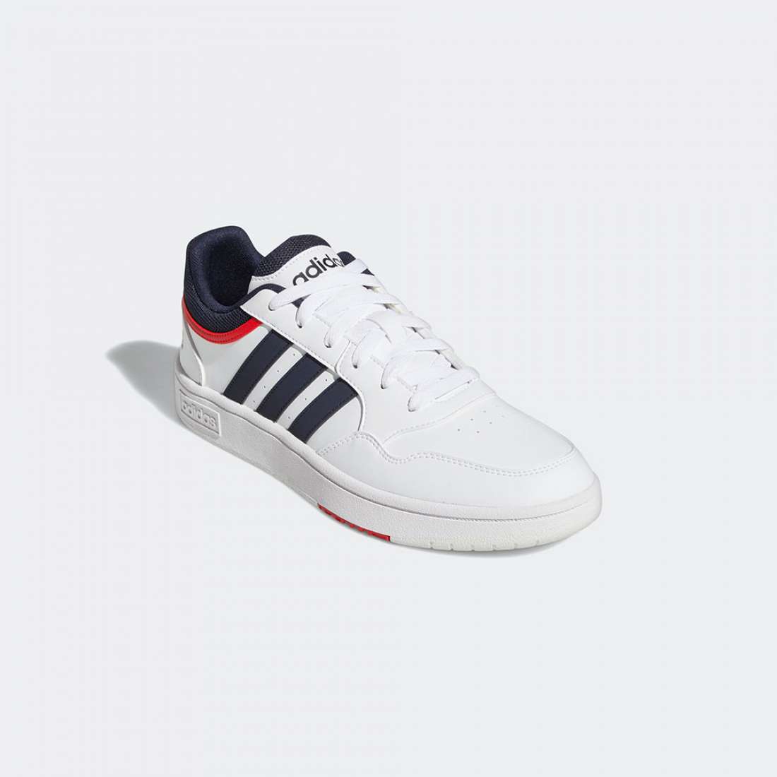 ADIDAS HOOPS 3.0 FTWWHT/LEGINK/VIVRED