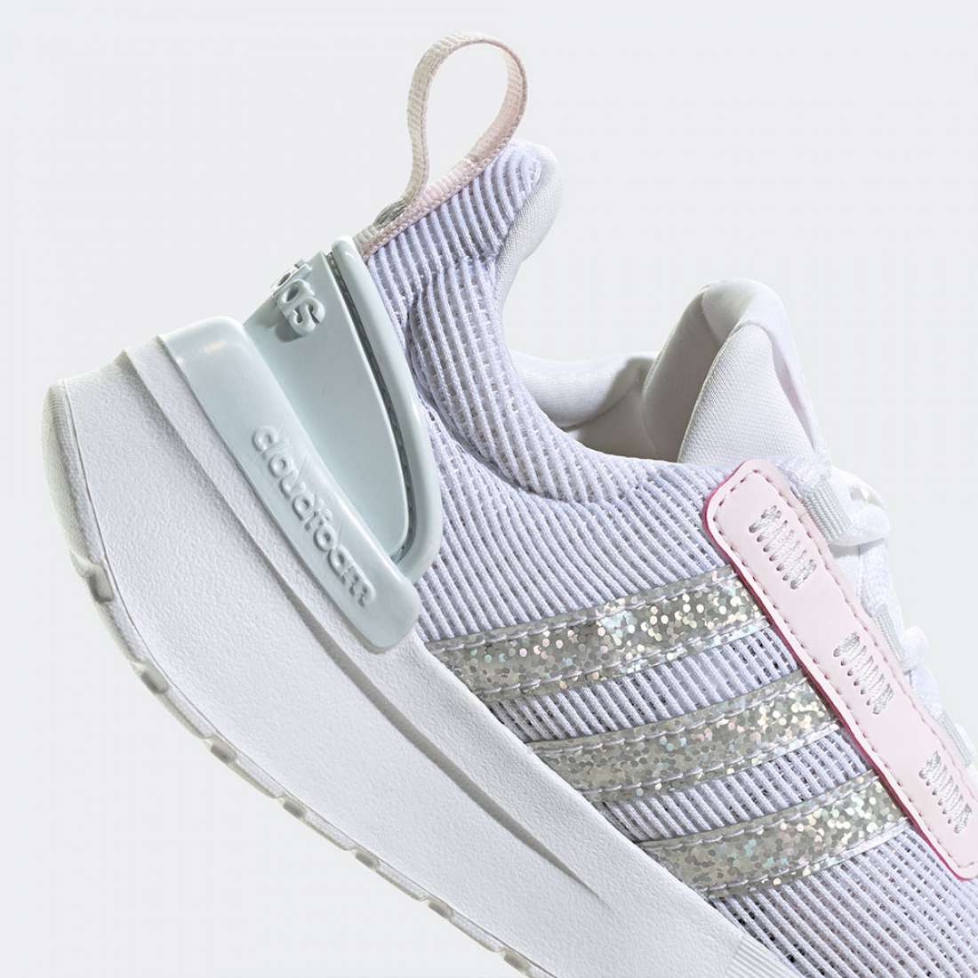 ADIDAS RACER TR21 FTWWHT/BLUTIN/ALMPNK