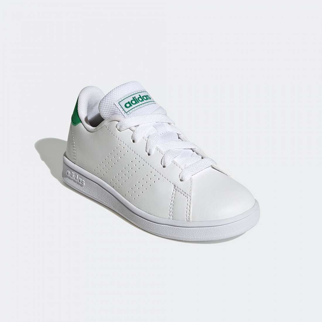 ADIDAS ADVANTAGE K FTWWHT/GREEN/BLACK