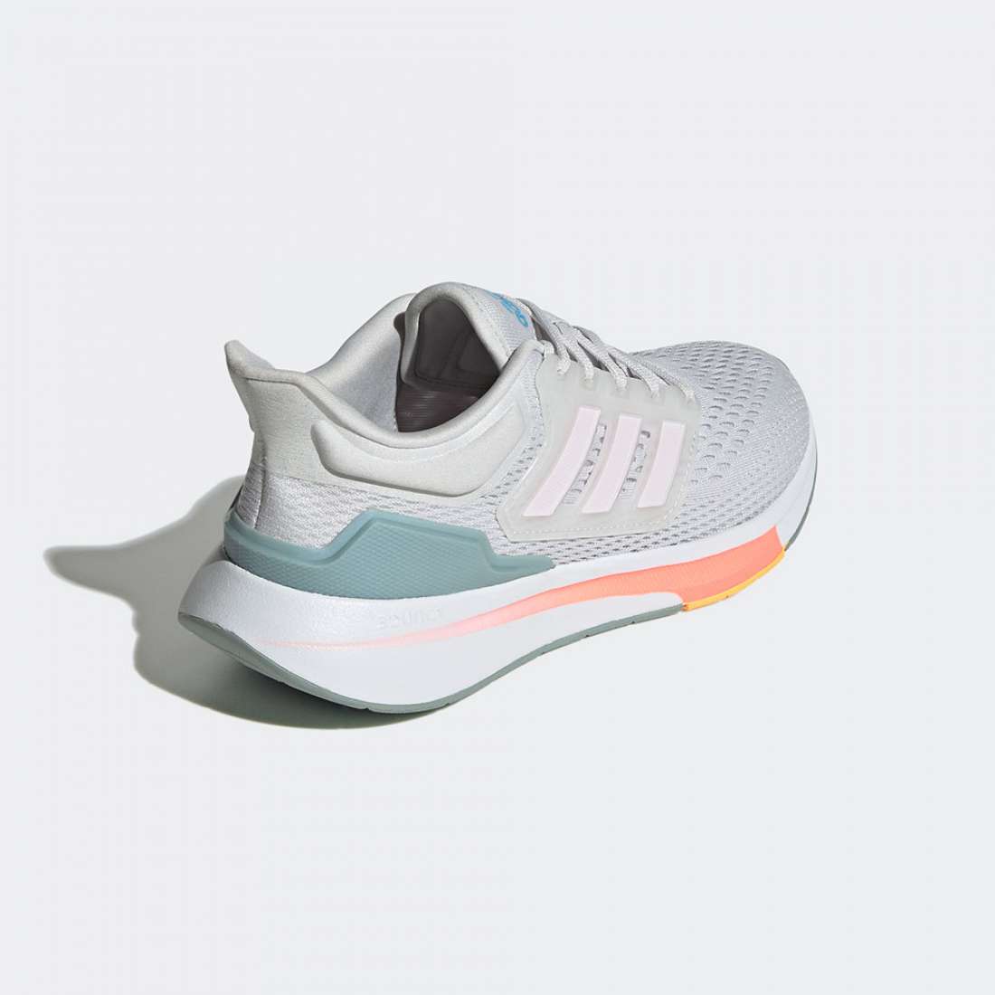 ADIDAS EQ21 RUN DSHGRY/ALMPNK/ACIRED