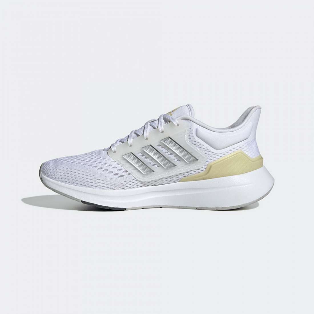 ADIDAS EQ21 RUN FTWWHT/MSILVE/SABEMT