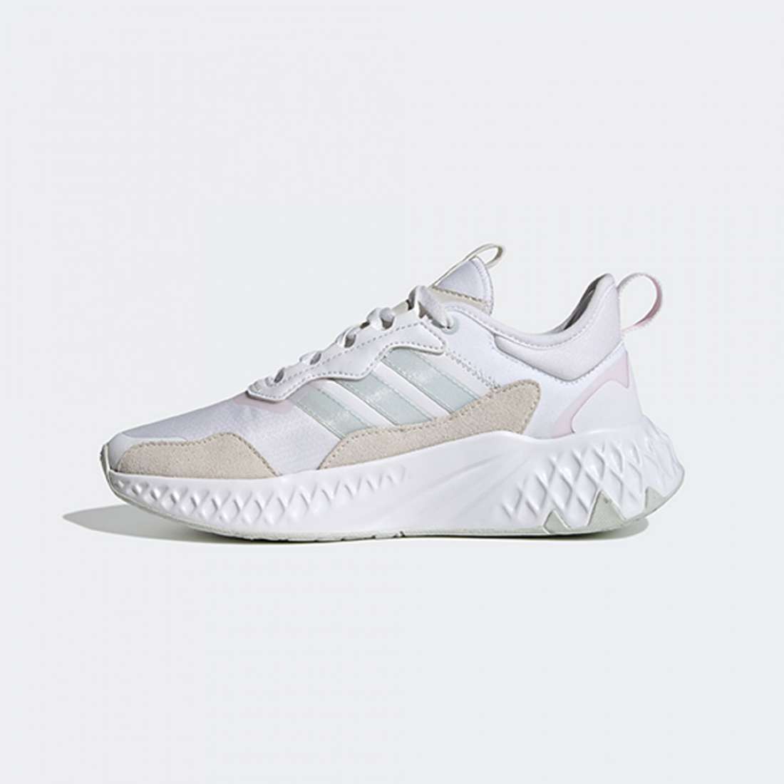 ADIDAS FUTUREPOOL 2.0 FTWWHT/FTWWHT/ALMPNK