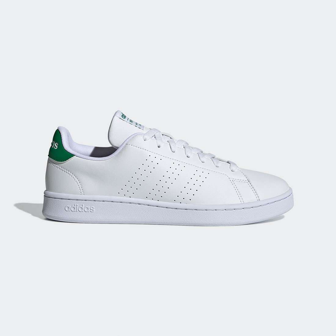 ADIDAS ADVANTAGE FTWWHT/FTWWHT/GREEN