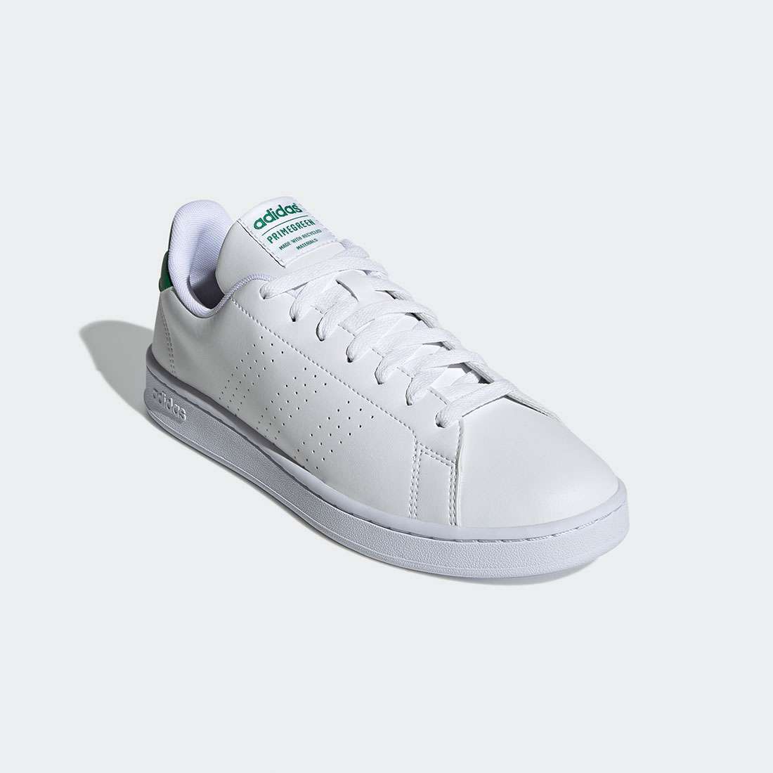 ADIDAS ADVANTAGE FTWWHT/FTWWHT/GREEN