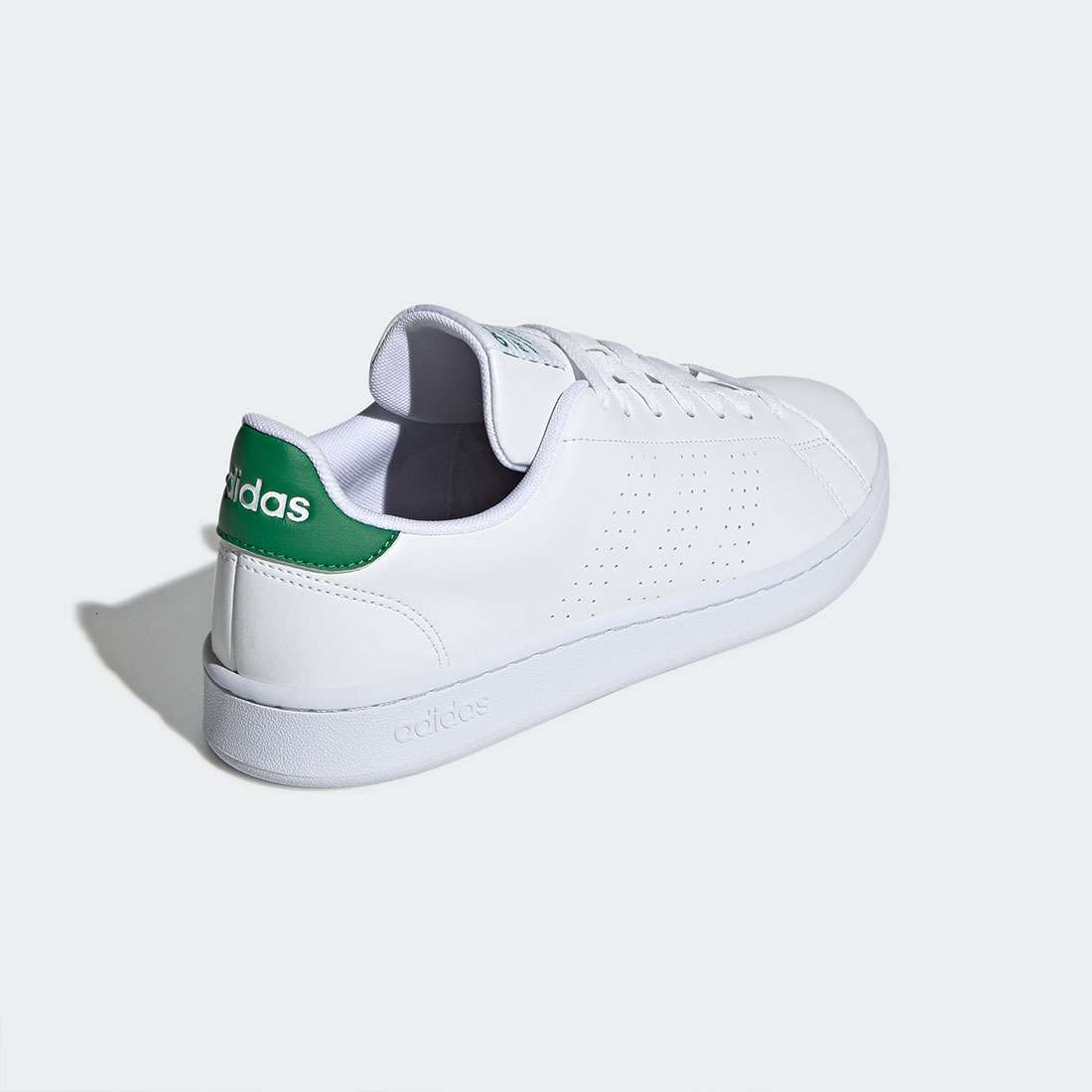 ADIDAS ADVANTAGE FTWWHT/FTWWHT/GREEN