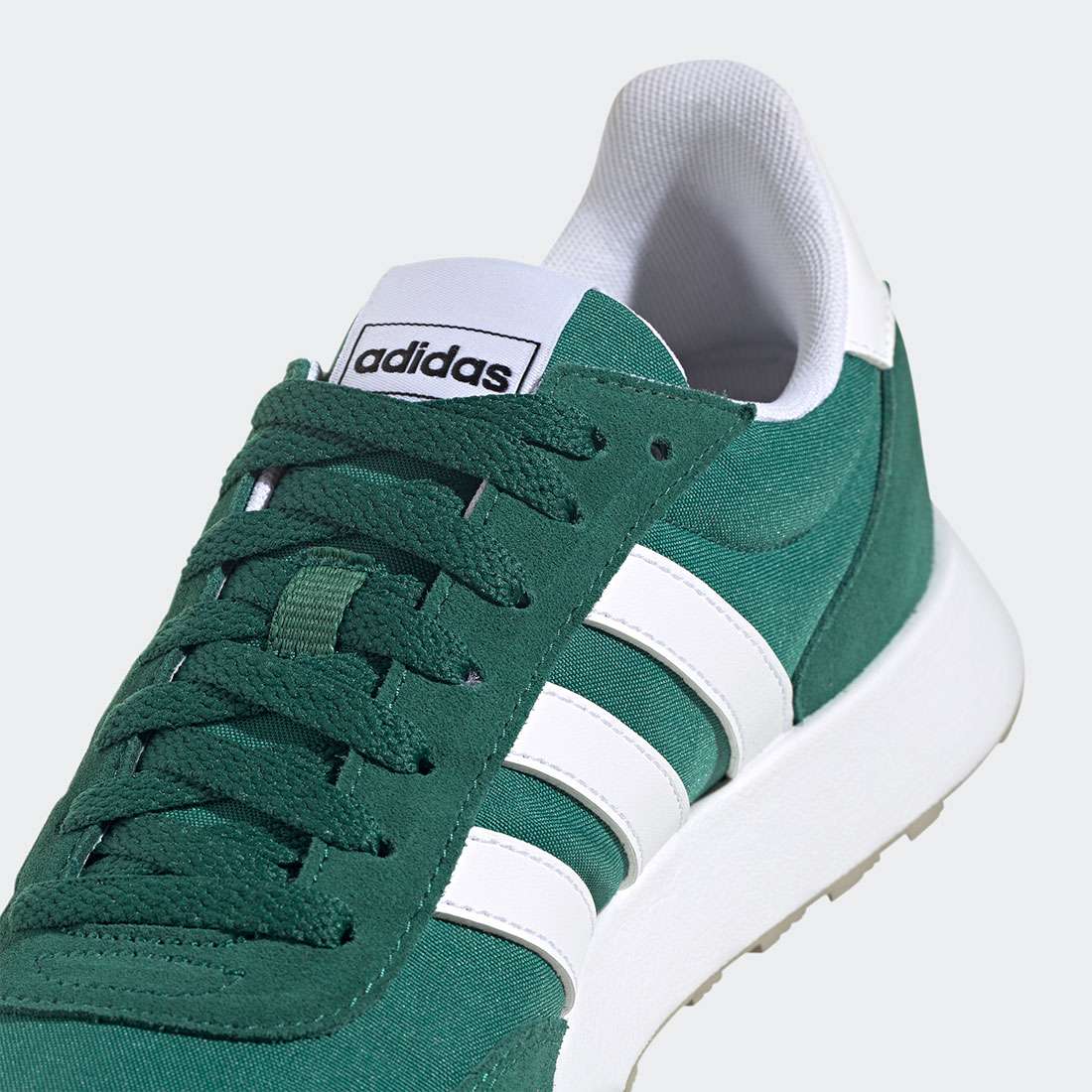 ADIDAS RUN 60S 2.0 GREEN/FTWWHT/METGRY