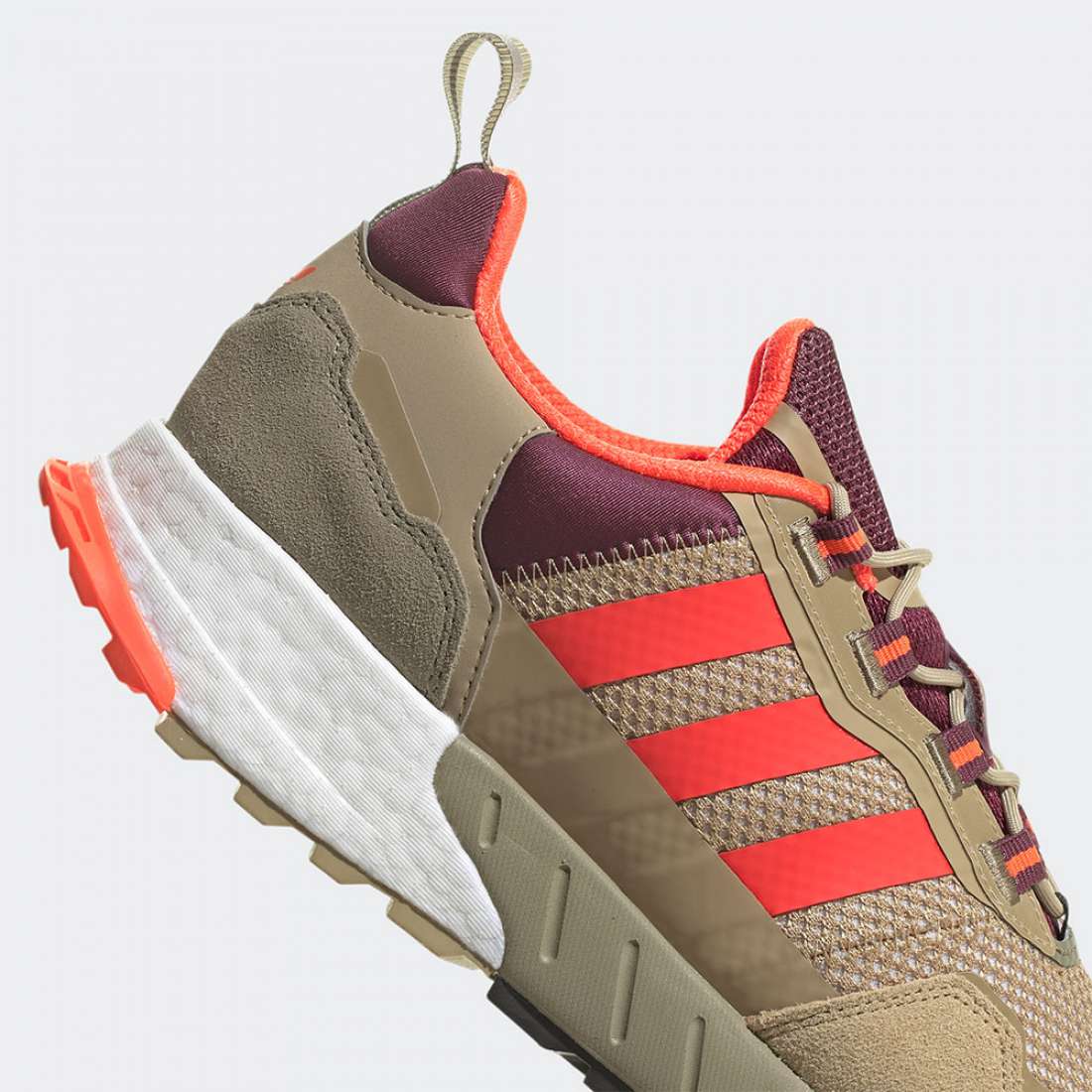 ADIDAS ZX 1K BOOST BEITON/SOLRED/VICCRI