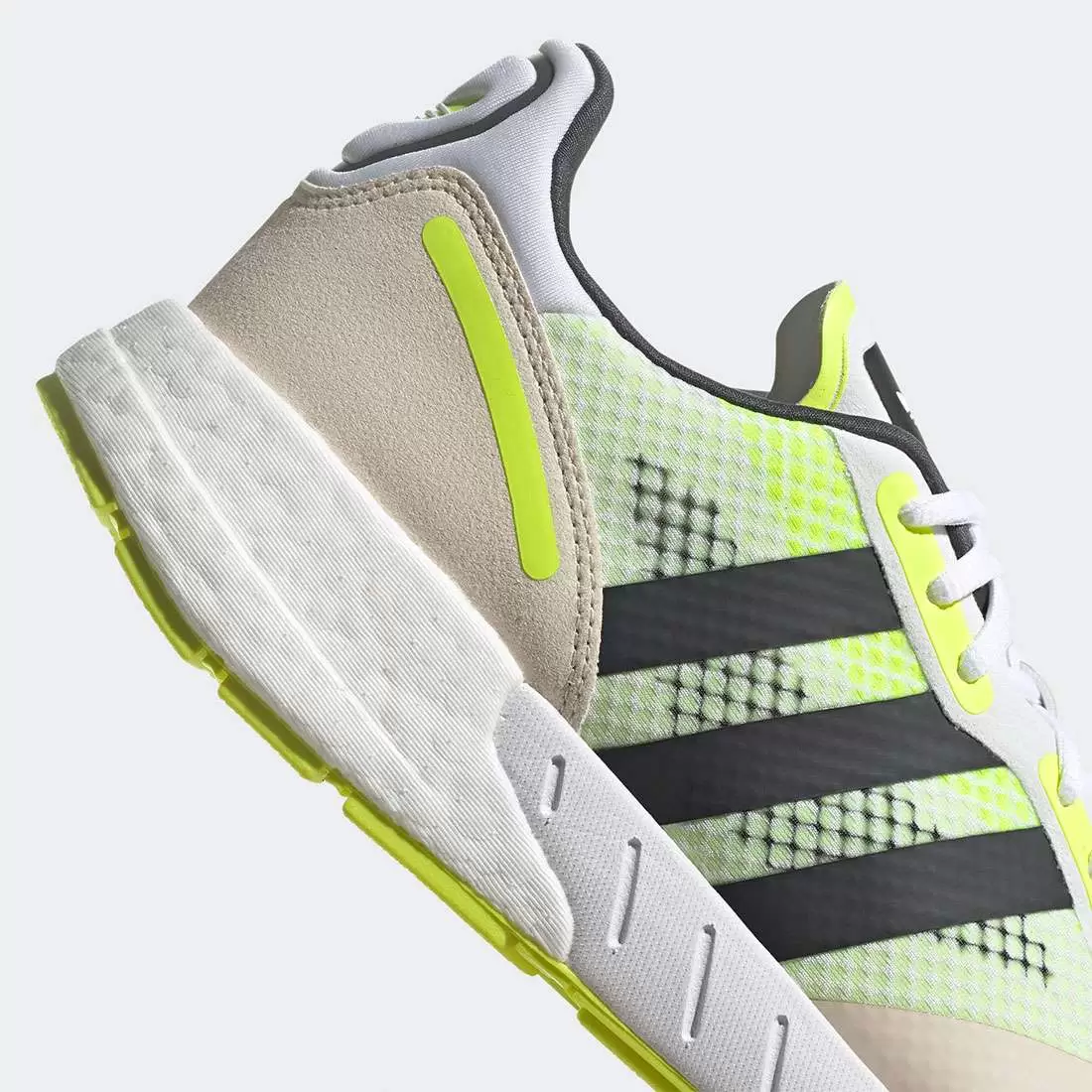 ADIDAS ZX 1K BOOST FTWWHT/CARBON/WONWHI