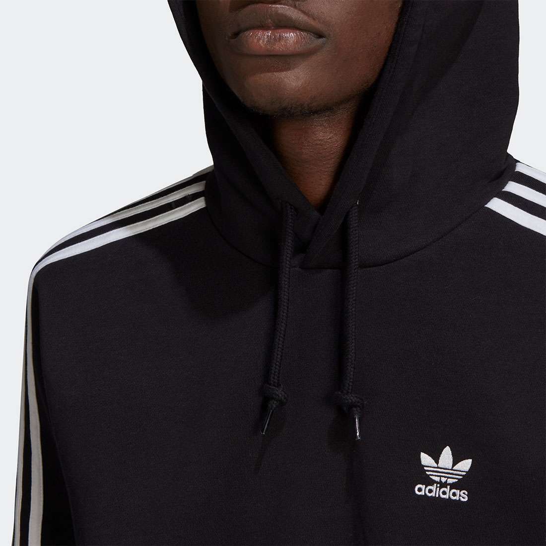 HOODIE ADIDAS 3-STRIPES BLACK