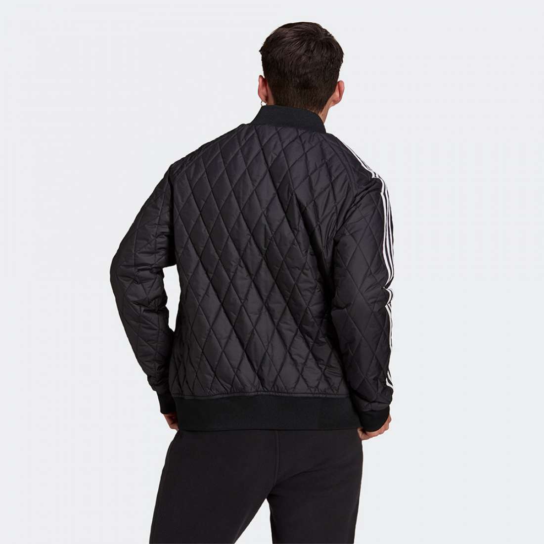 BLUSÃO ADIDAS QUILTED BLACK