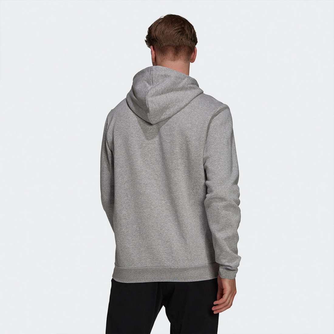 HOODIE ADIDAS ESSENTIALS FLEECE GREY/BLACK