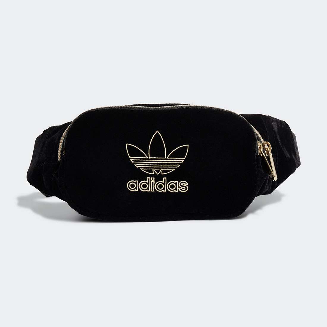 BOLSA DE CINTURA ADIDAS BLACK/GOLDMT