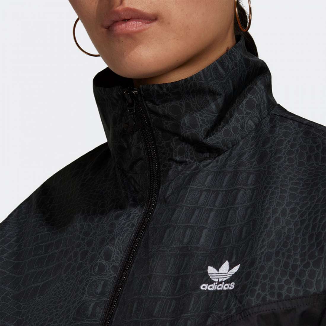 CORTA-VENTO ADIDAS TRACK TOP BLACK/CARBON