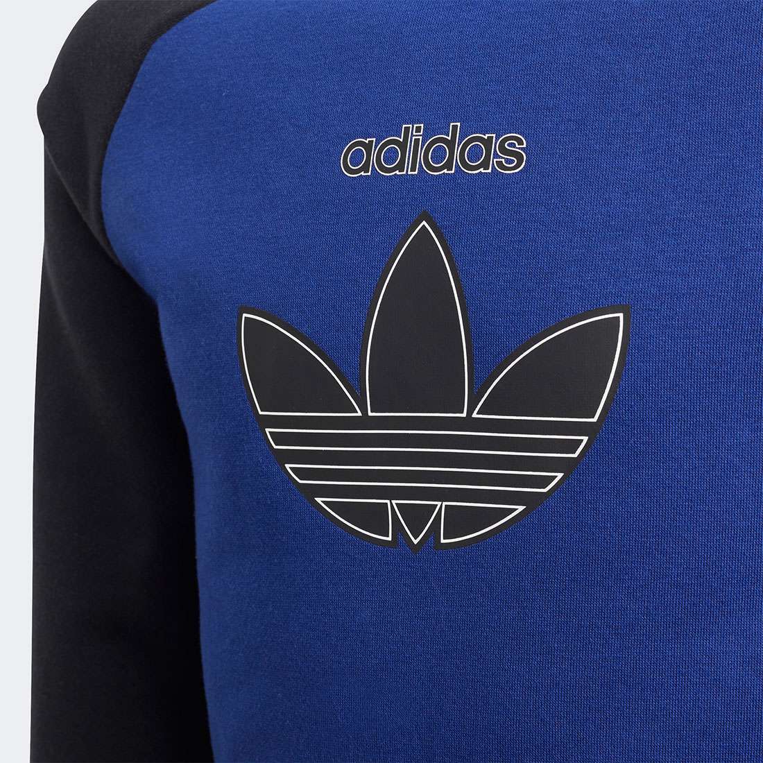 SWETSHIRT ADIDAS SPRT BLUE/BLACK