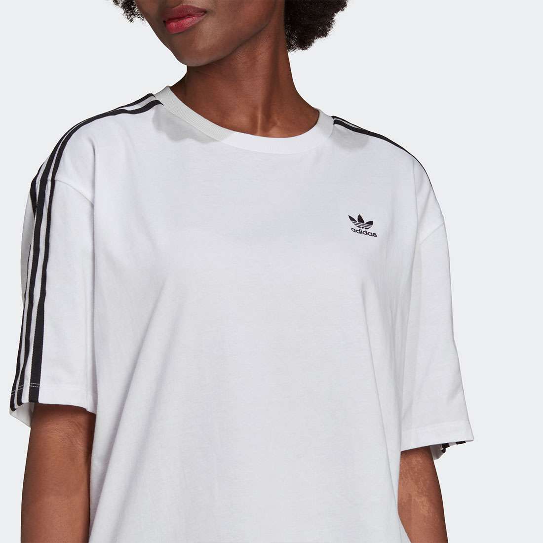 TSHIRT ADIDAS OVERSIZE ADICOLOR CLASSICS WHITE