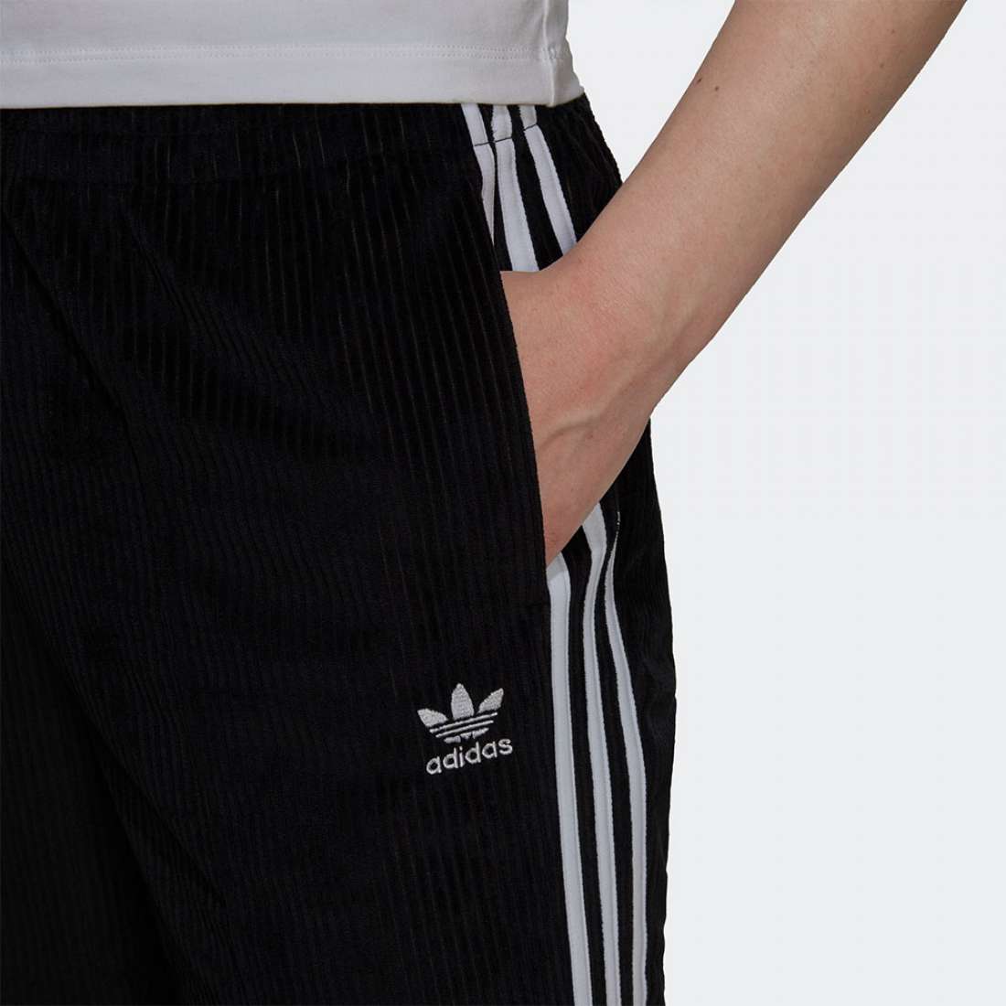 CALÇAS ADIDAS WIDE ADICOLOR CLASSIC BLACK