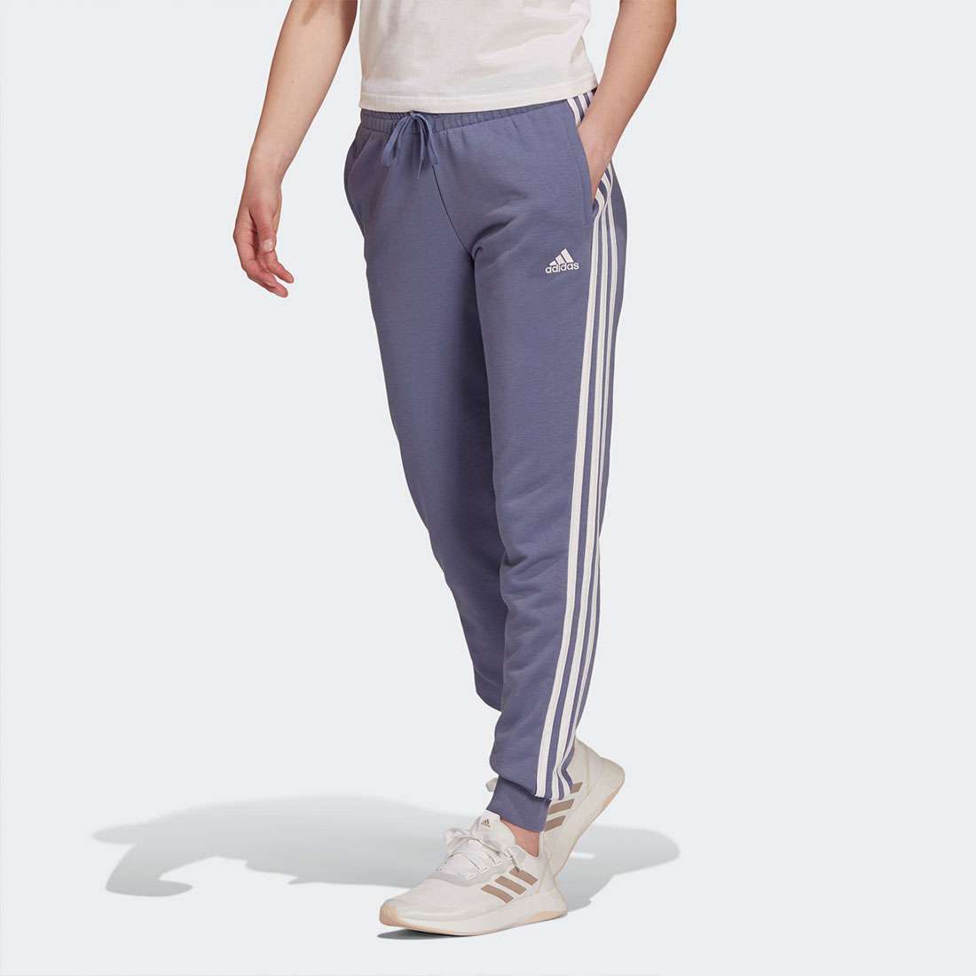 CALÇAS ADIDAS 3-STRIPES ORBVIO/WHITE