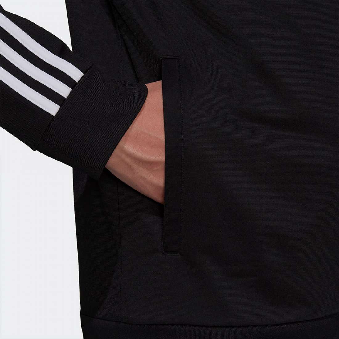 CASACO ADIDAS 3-STRIPES BLACK/WHITE