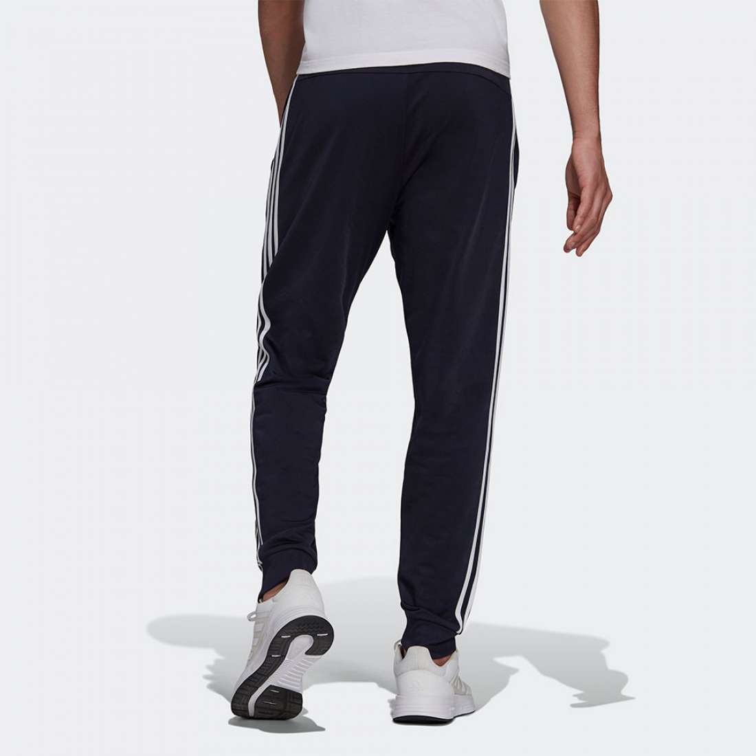 CALÇAS ADIDAS 3-STRIPES ESSENTIALS LEGINK/WHITE