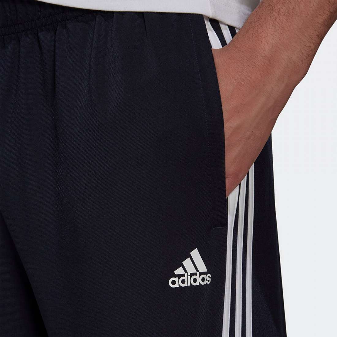 CALÇAS ADIDAS 3-STRIPES ESSENTIALS LEGINK/WHITE