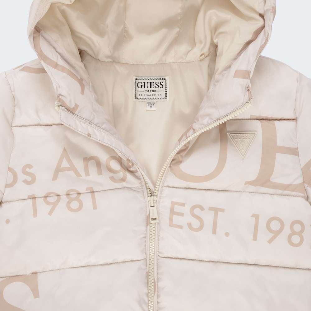 BLUSÃO GUESS OVERSIZE HOODED LS