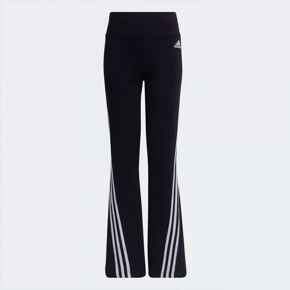 CALÇAS ADIDAS 3-STRIPES FLARE W BLACK/WHITE