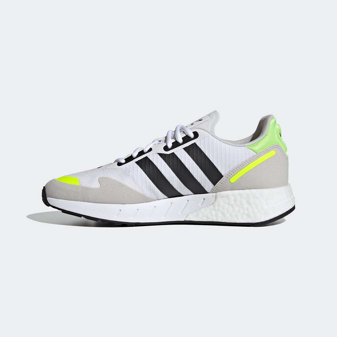 ADIDAS ZX 1 K BOOST FTWWHT/BLACK/SYELLO