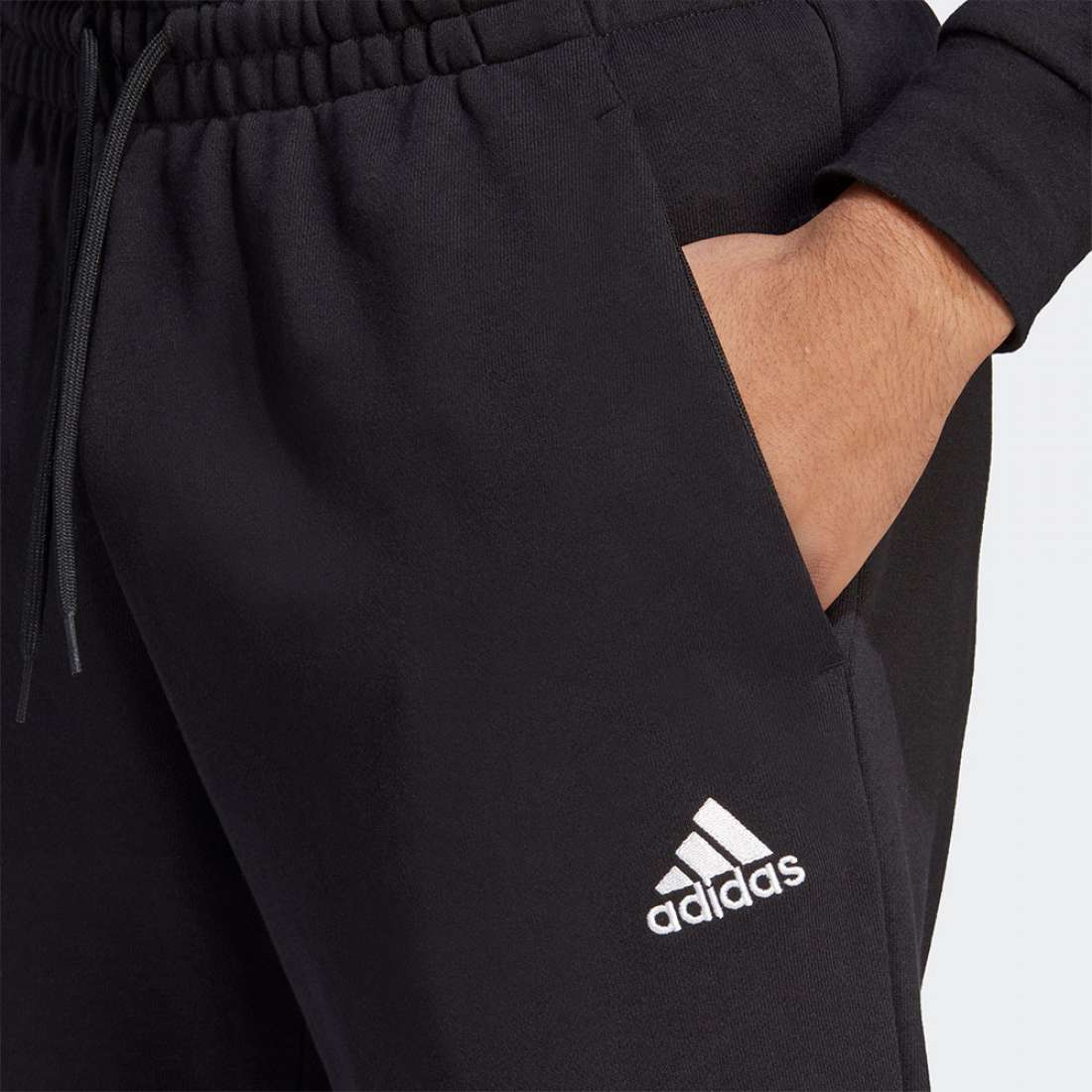 CALÇAS ADIDAS FLEECE BLACK