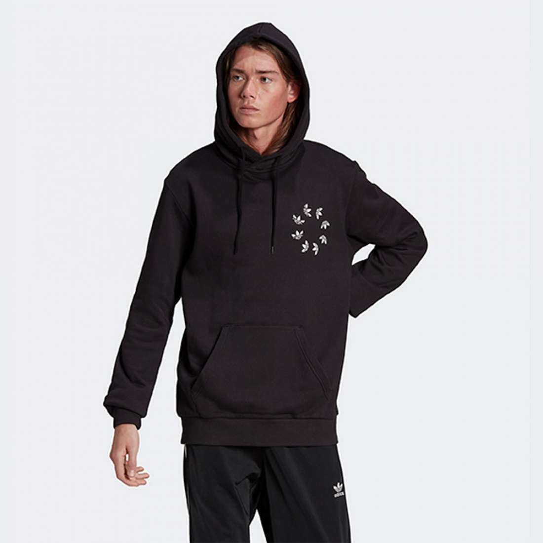 HOODIES ADIDAS SPINNER ADICOLOR BLACK