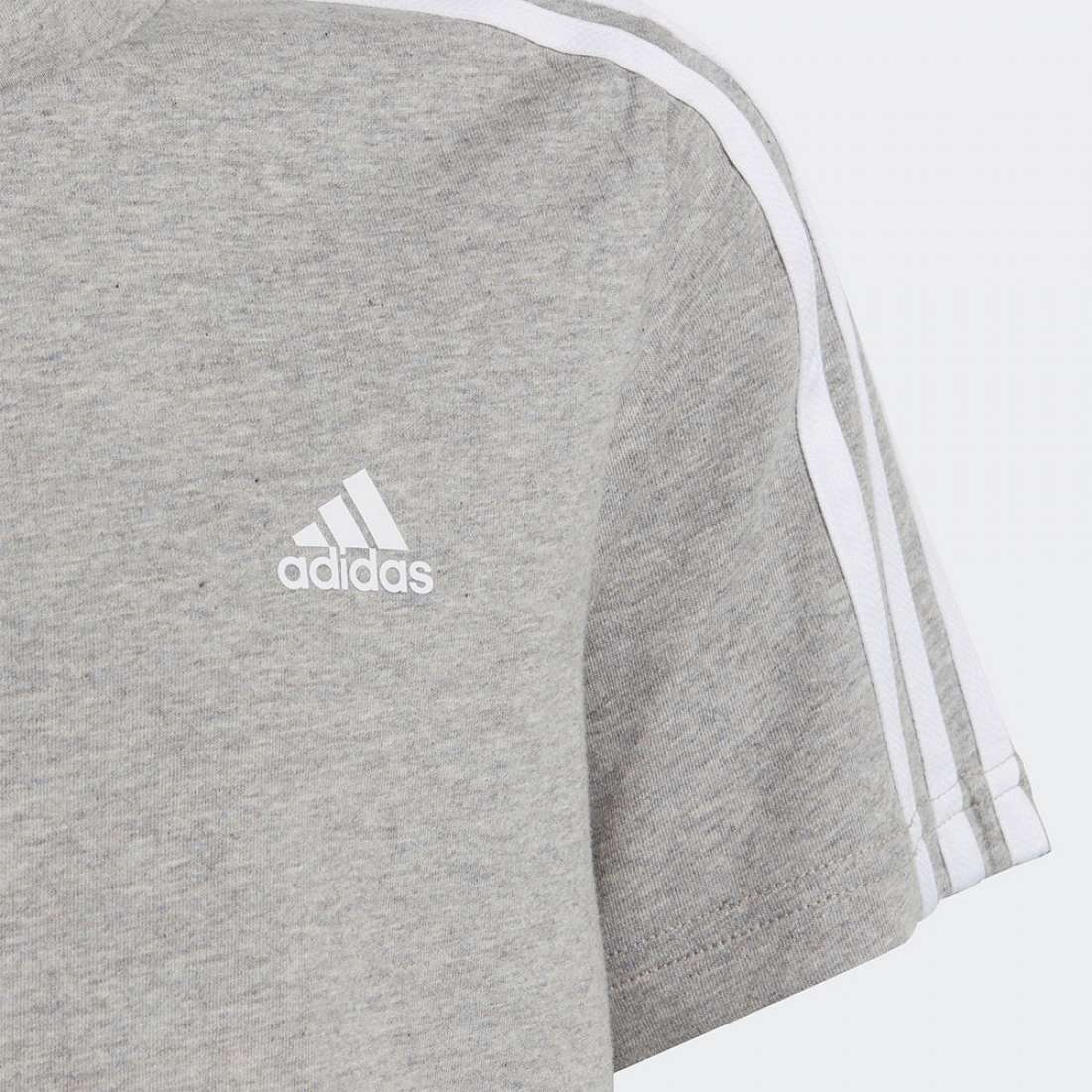 TSHIRT ADIDAS 3-STRIPES GREY/WHITE