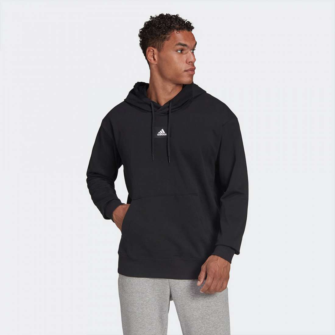 HOODIE ADIDAS ESSENTIALS FEELVIVID BLACK