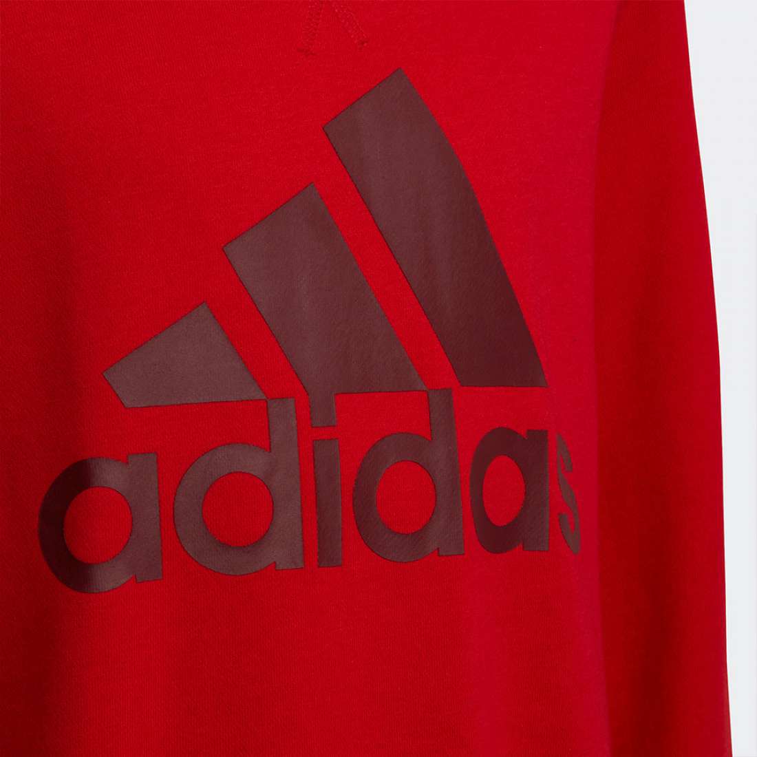 SWEATSHIRT ADIDAS BADGE OF SPORT VIVRED/SHARED