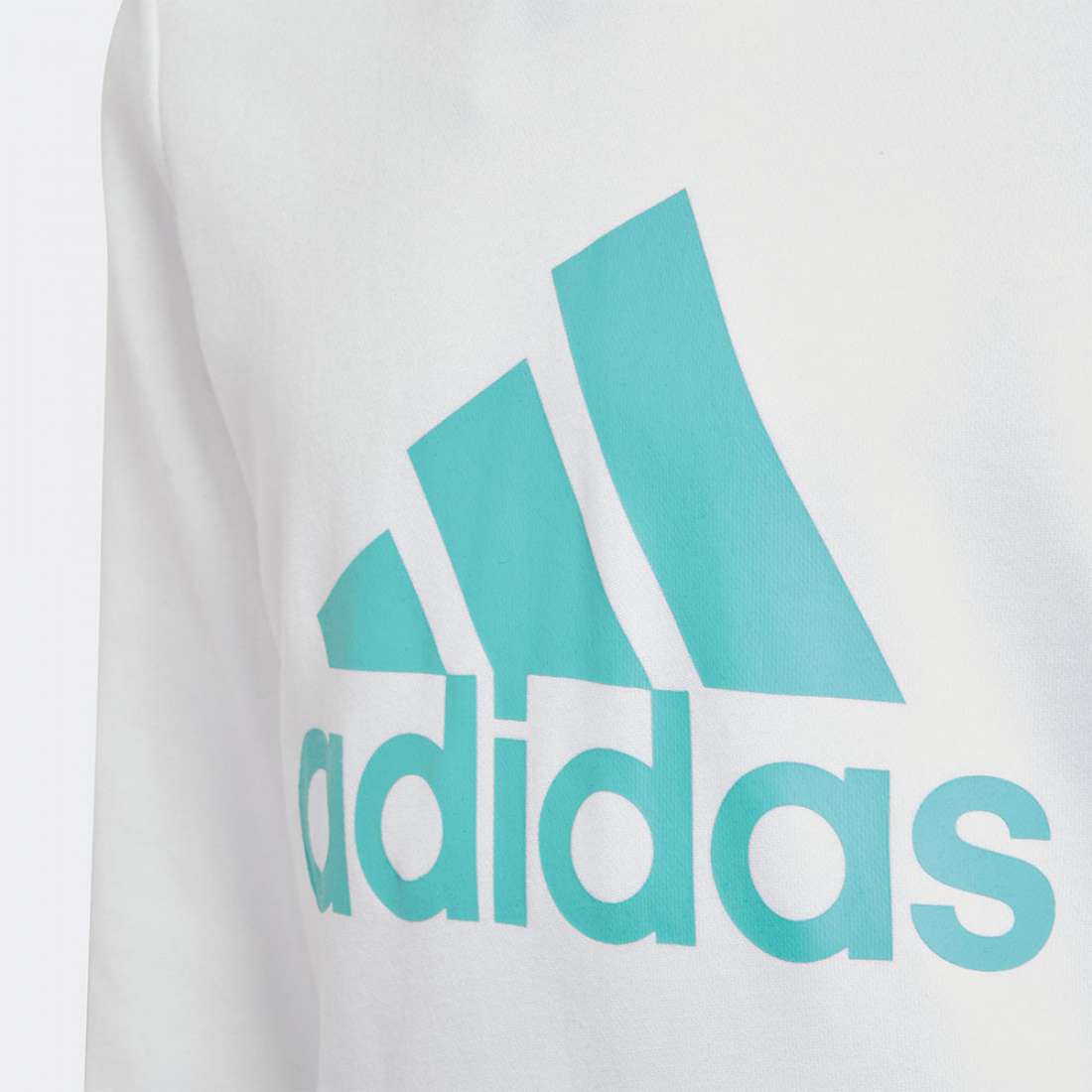 HOODIE ADIDAS LOGO WHITE/SEMIRU